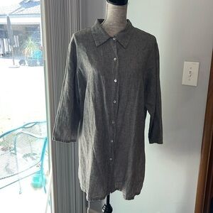 Cut Loose Linen Combo Easy Shirt size Extra Large.  Fits up to a size 16